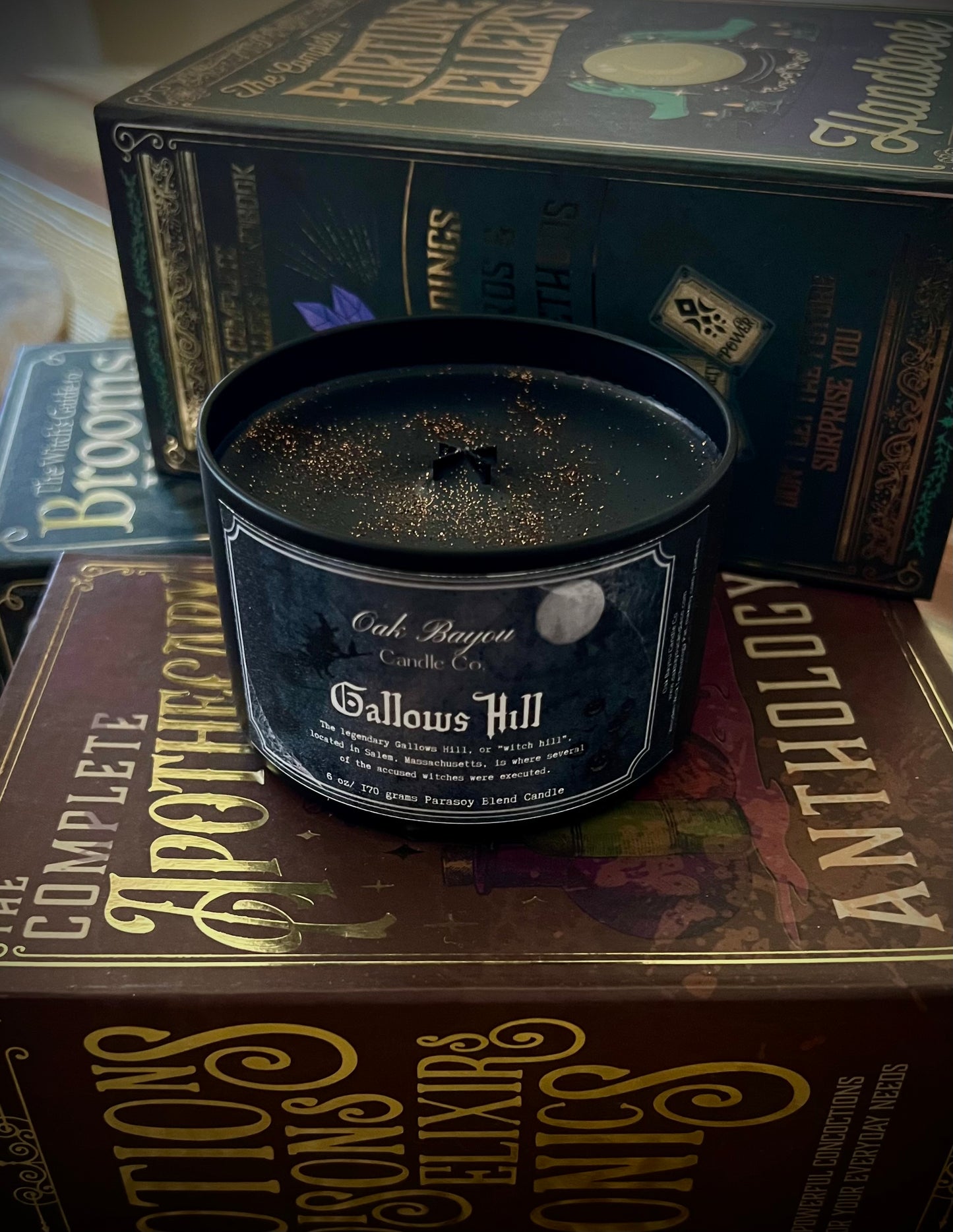 Gallows Hill Shimmer Tin Candle