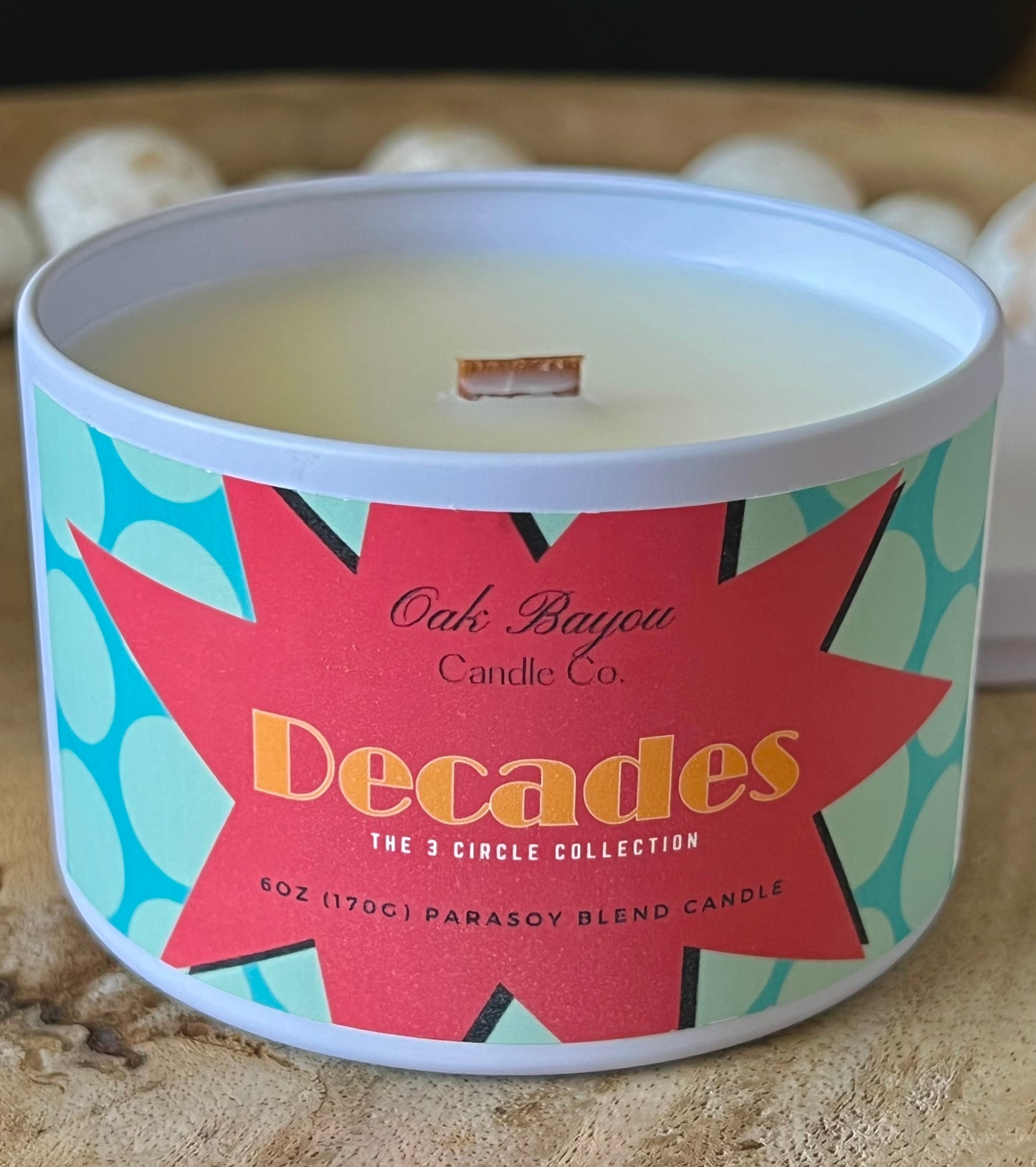 Decades Tin Candle