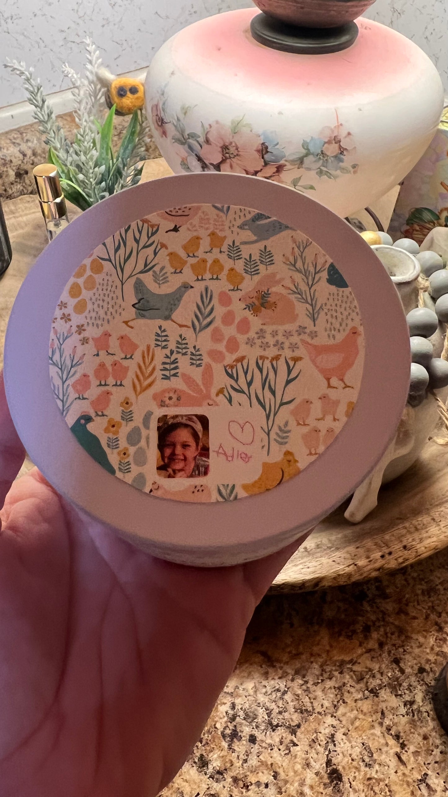 Bunny Bees Shimmer Candle