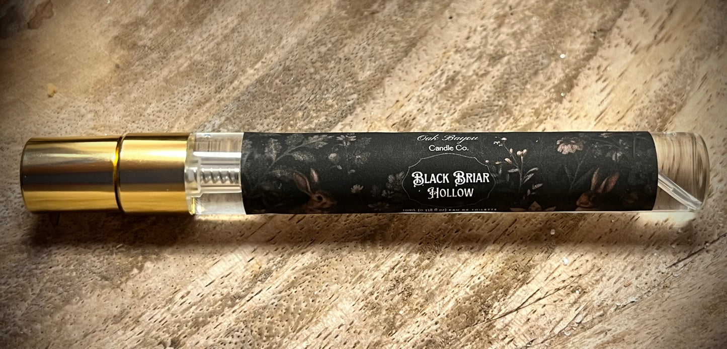 Black Briar Hollow (TCM's Summer of Darkness- Palo Santo) Eau de Toilette 10mL