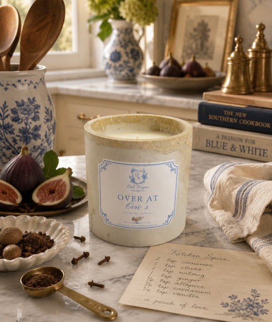 Over at Ovie's Cement Candle (8oz)