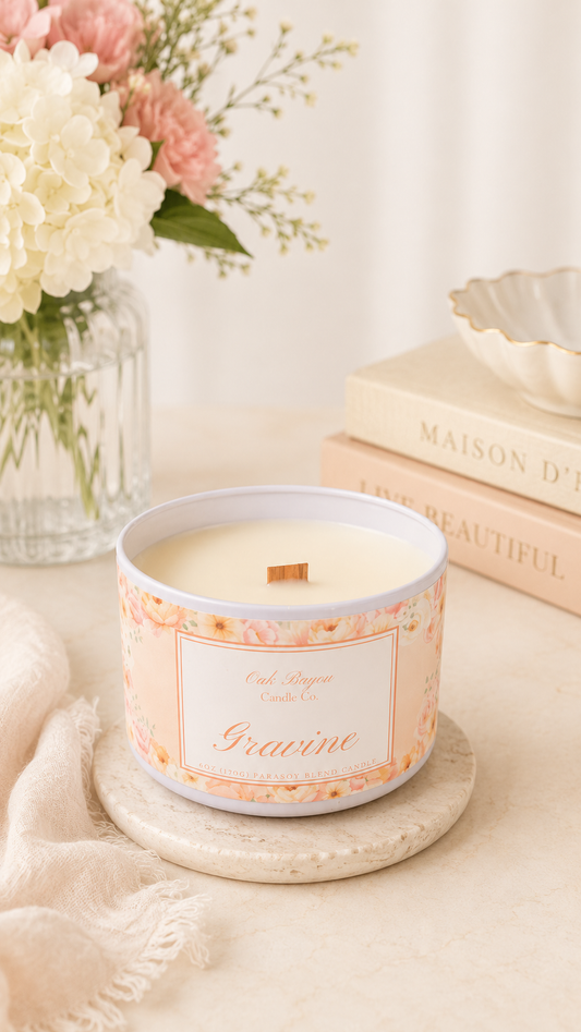 Gravine Tin Candle