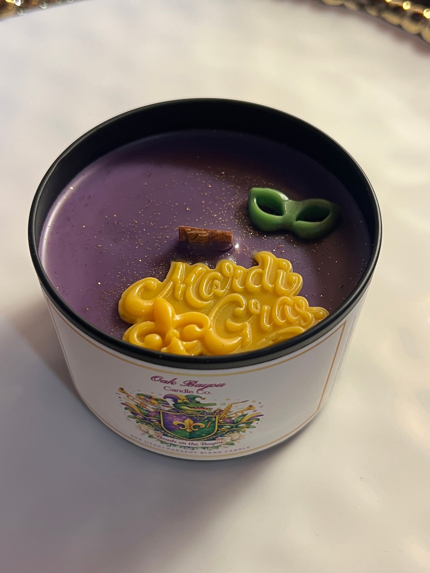 **PREORDER-must read**Beads on the Bayou Tin Candle