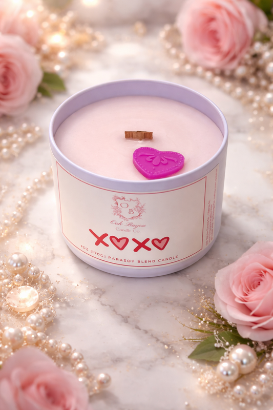 XOXO Valentine's Tin Candle