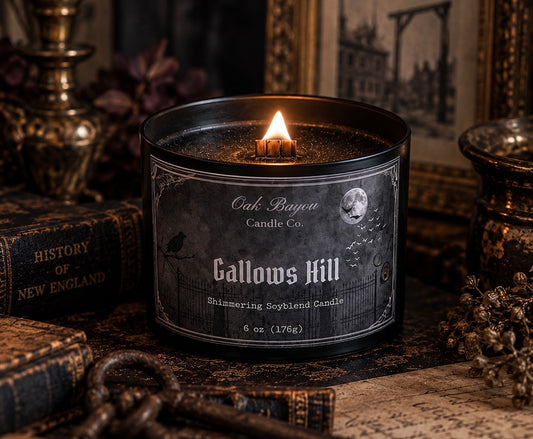 Gallows Hill Shimmer Tin Candle