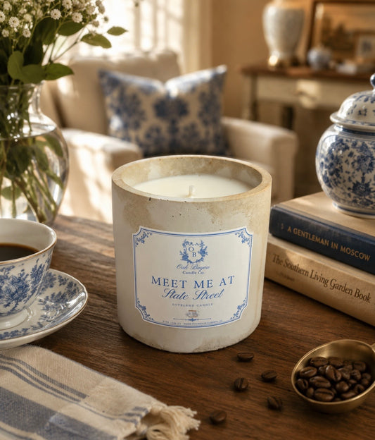 Meet Me at State Street Cement Candle (8oz)