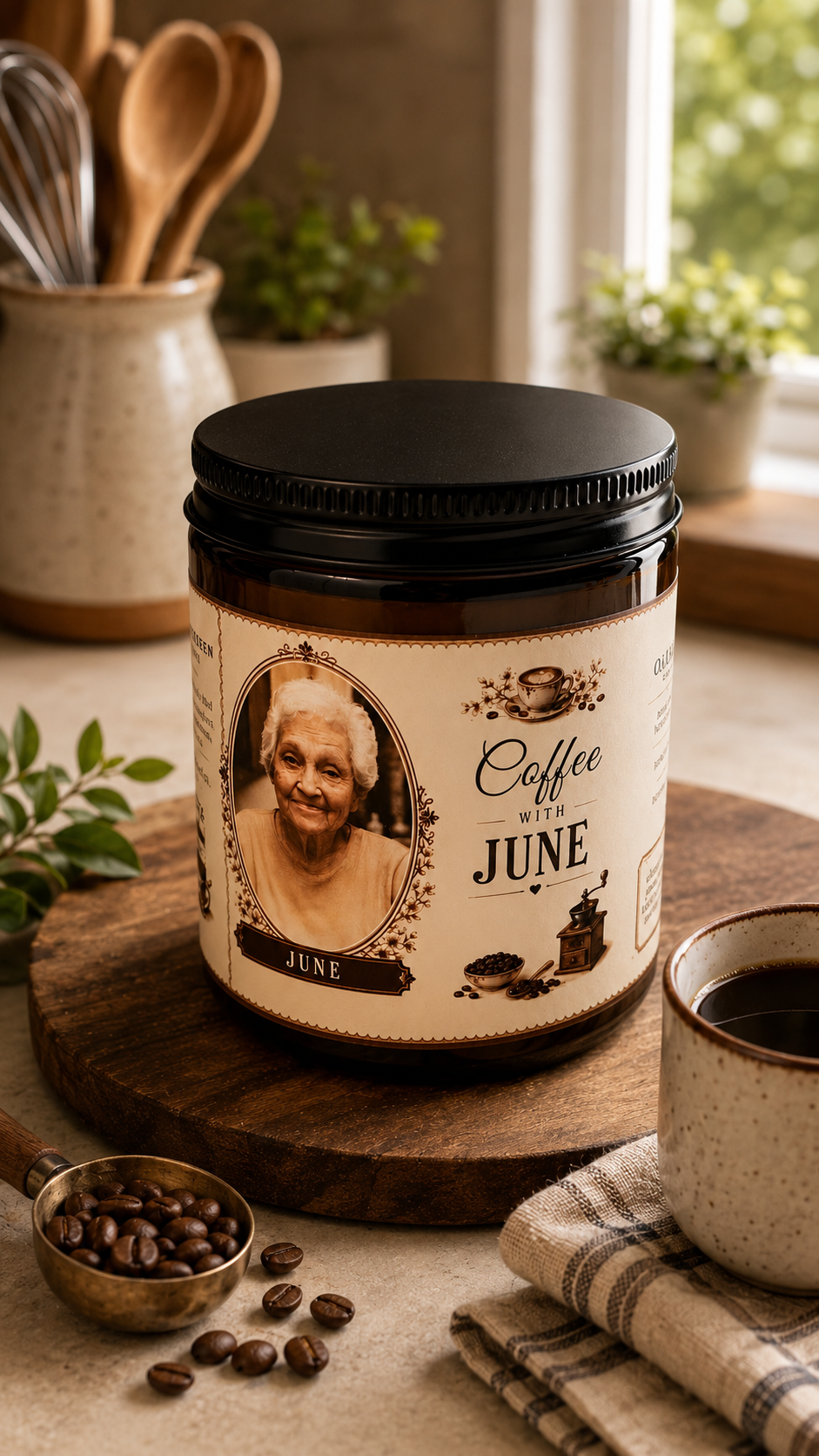 Coffee With June Candle 7oz