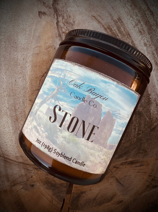 Stone Candle 7oz