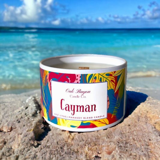 Cayman Tin Candle