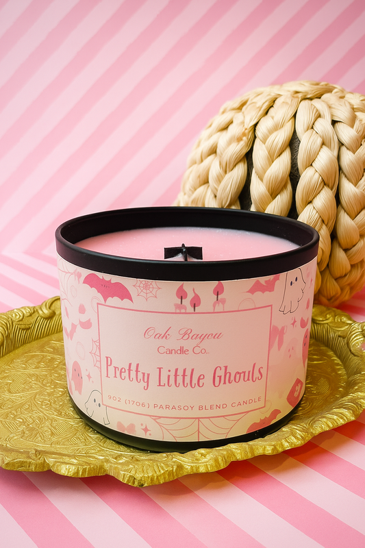Pretty Little Ghouls Shimmer Tin Candle